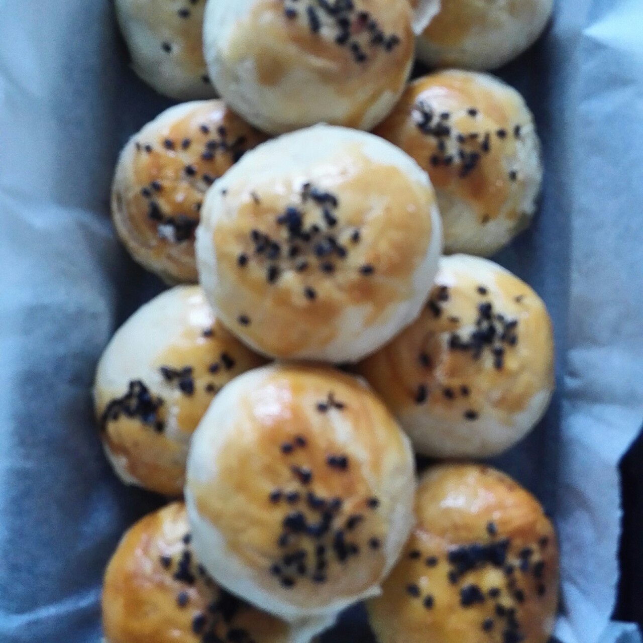 泳式鲜肉榨菜月饼