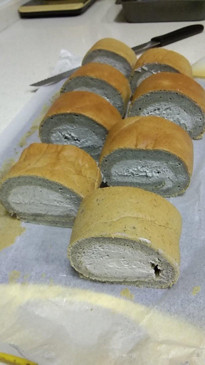 闻香识仙做的黑芝麻浮云卷最好吃的蛋糕卷没有之一附原味配方