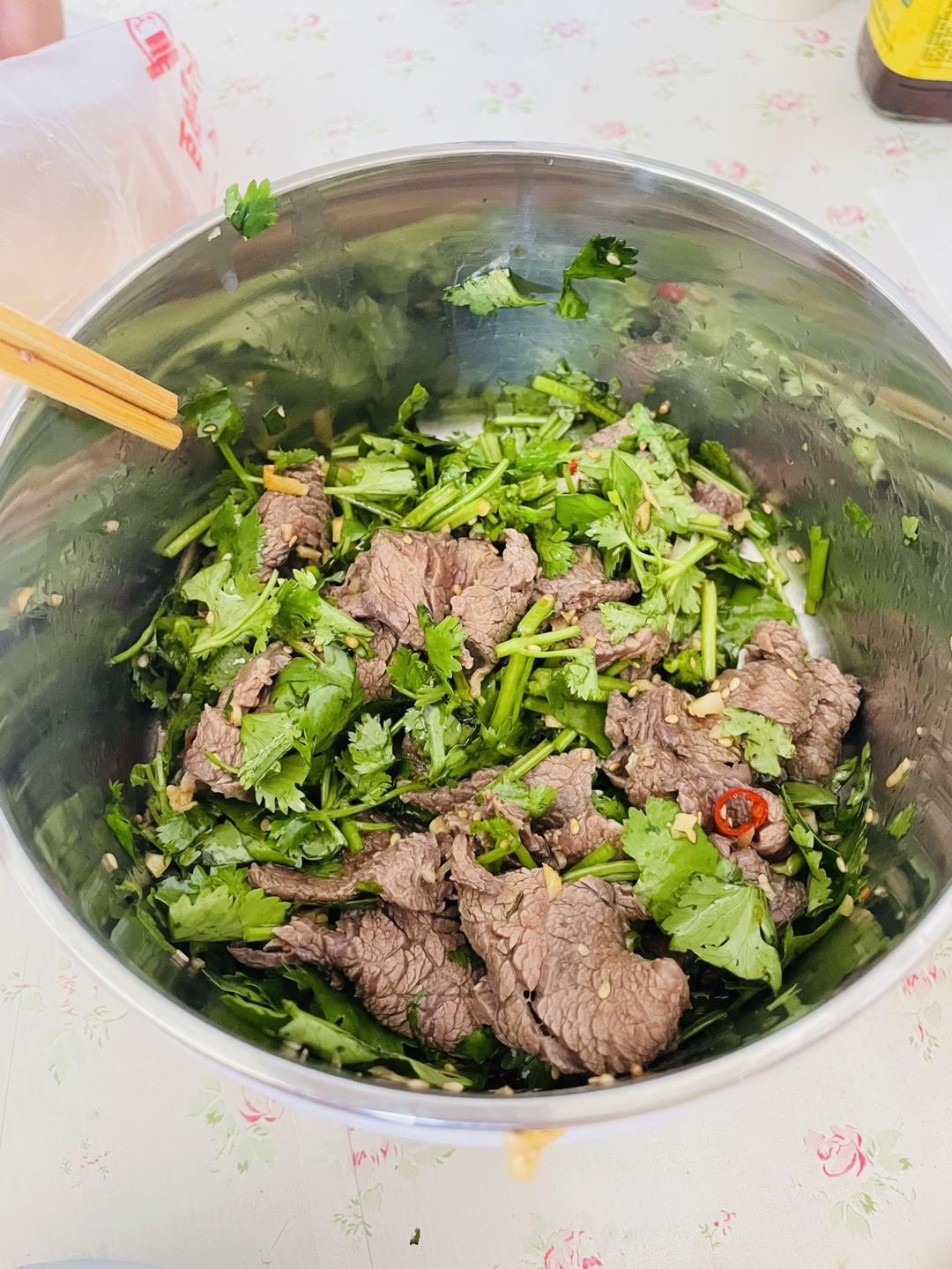 凉拌牛肉