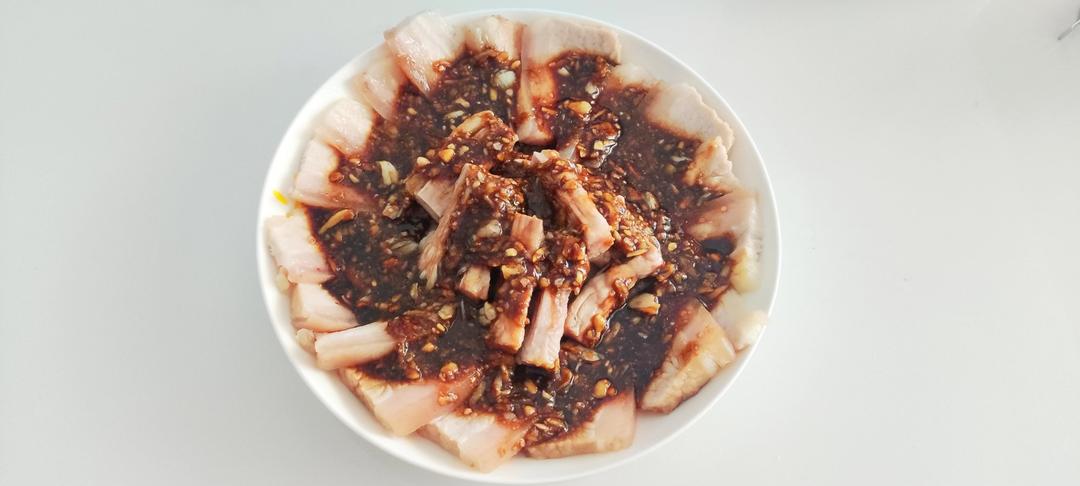 三伏天的美食～蒜泥白肉