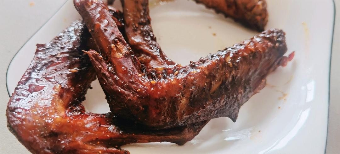 空气炸锅烤鸭翅