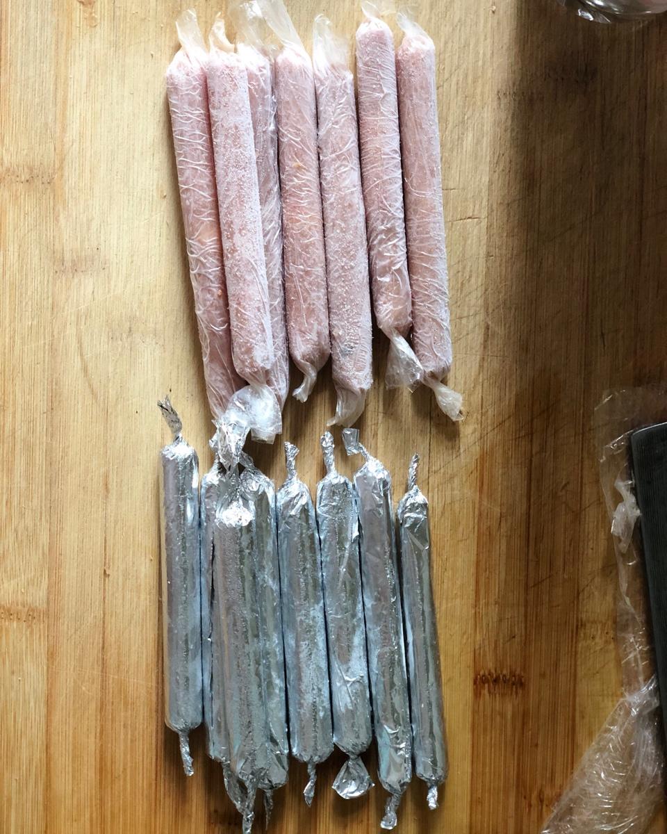 Q弹多汁的自制台式脆皮肠——绝对秒杀市售