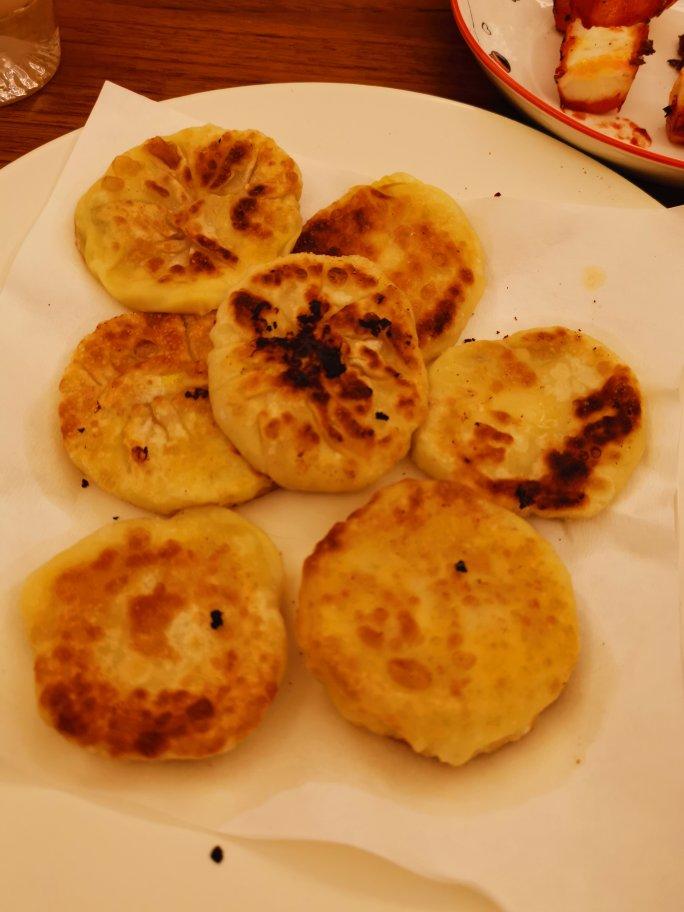 不用和面的奶香红薯饼🍠