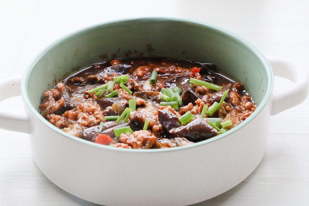 红烧肉沫茄子