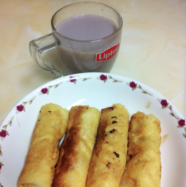 低卡紫薯豆浆/豆渣新吃法