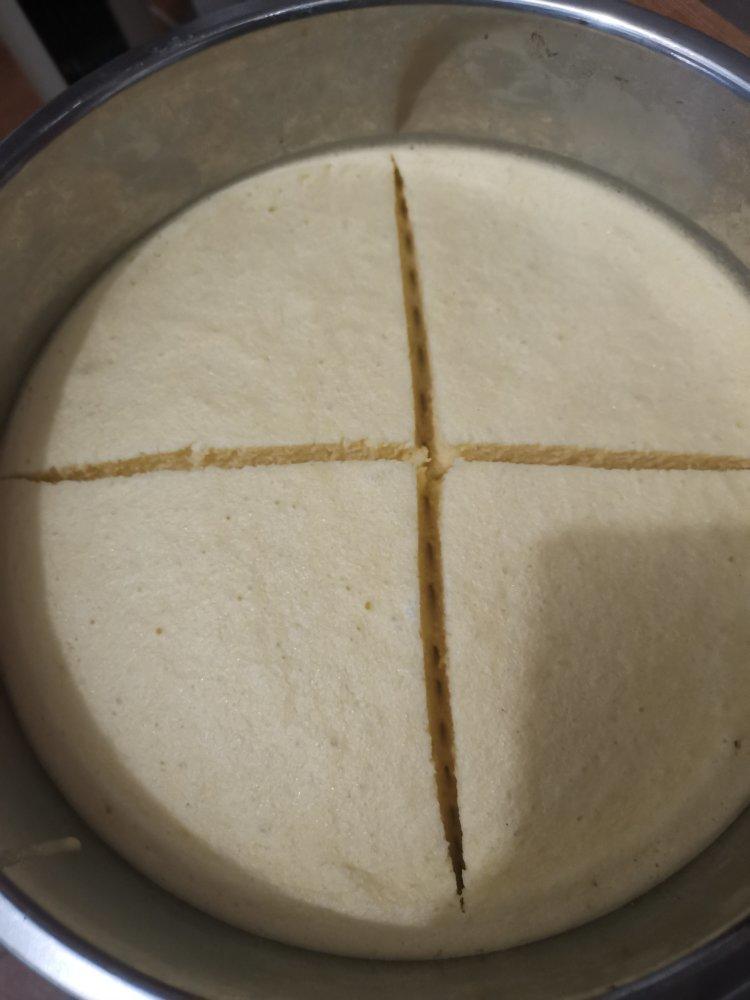 零添加玉米面蒸糕