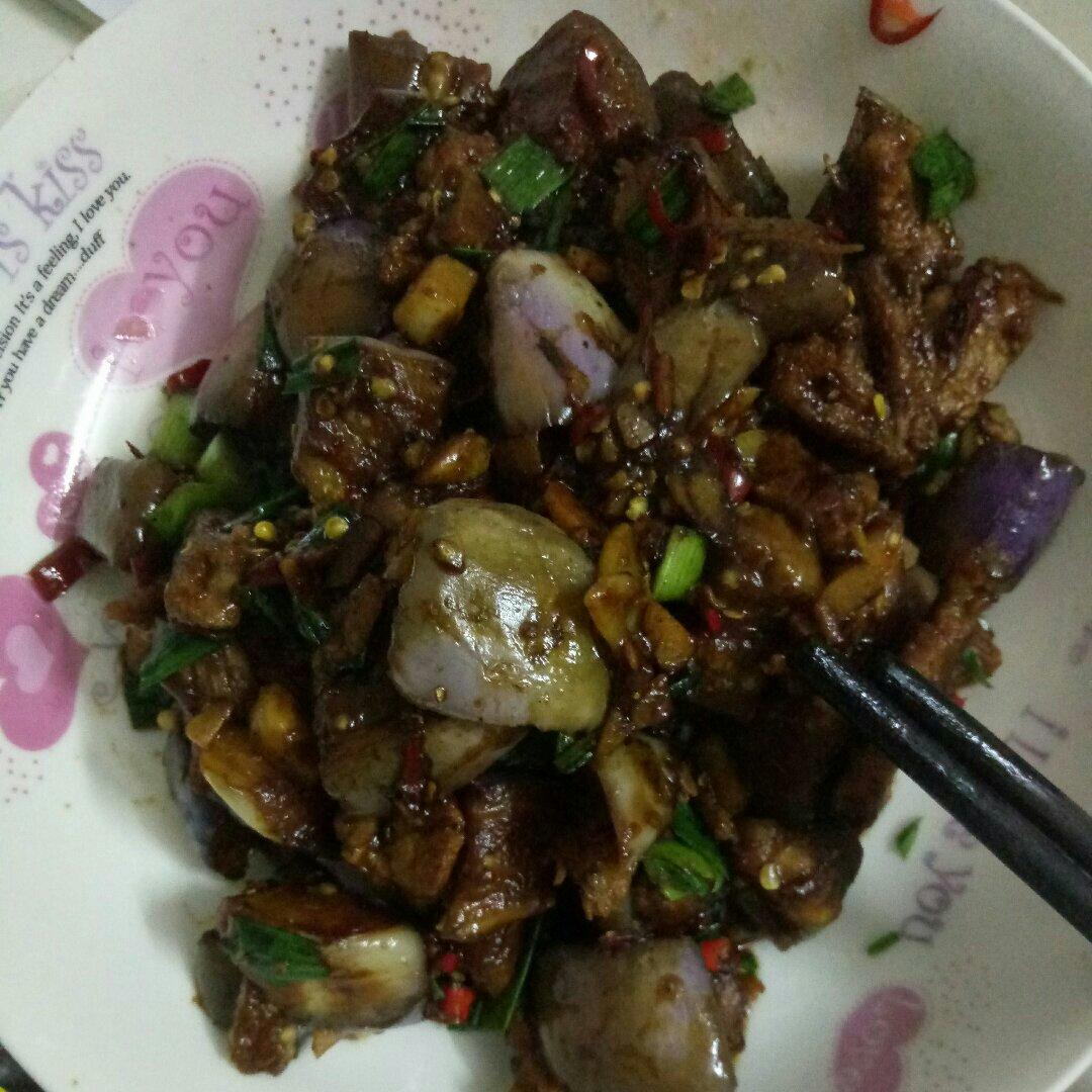 茄子炒肉