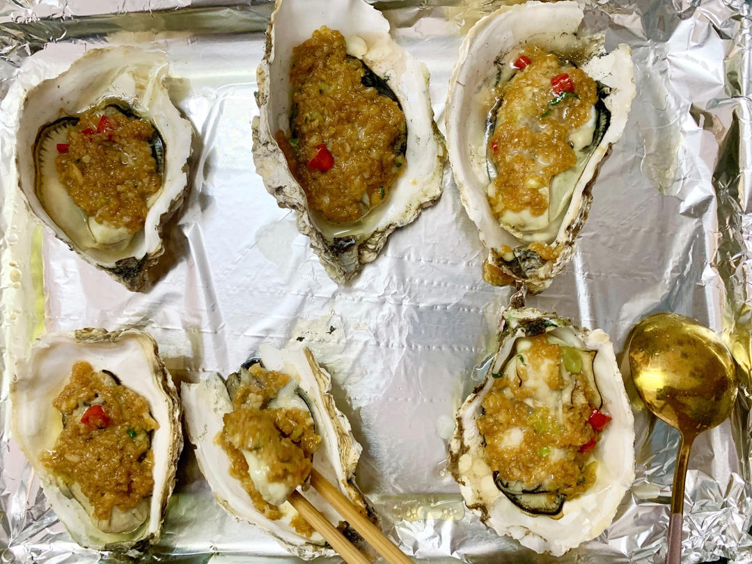 烤生蚝（烤箱版）