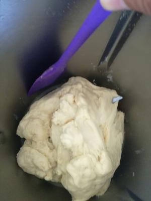 冷冻法揉面5分30秒出膜的酸奶肉松小方包的做法 步骤5