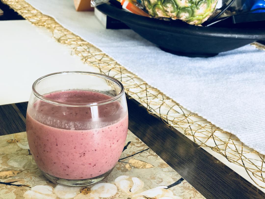 下午的橙子smoothie