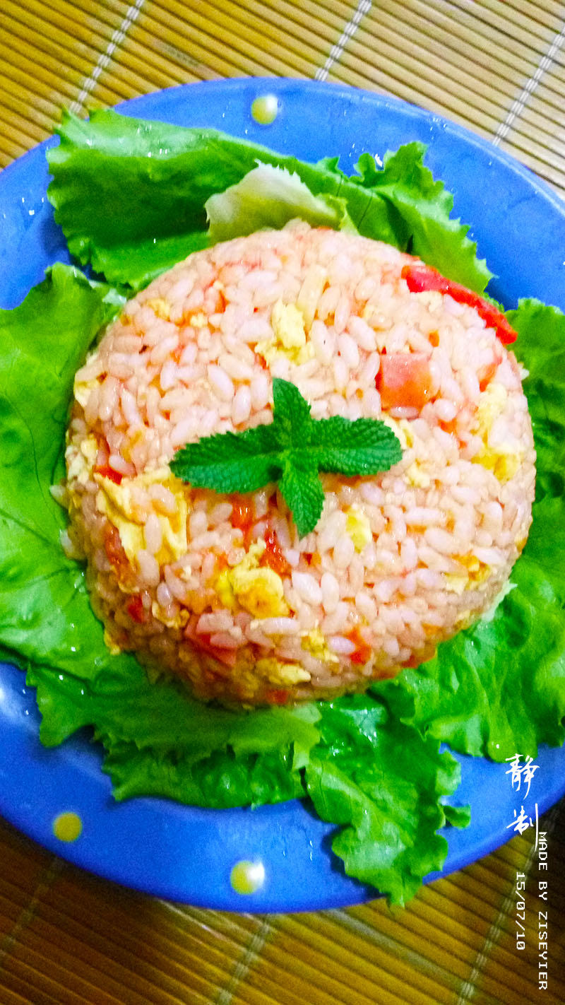 西红柿鸡蛋炒饭