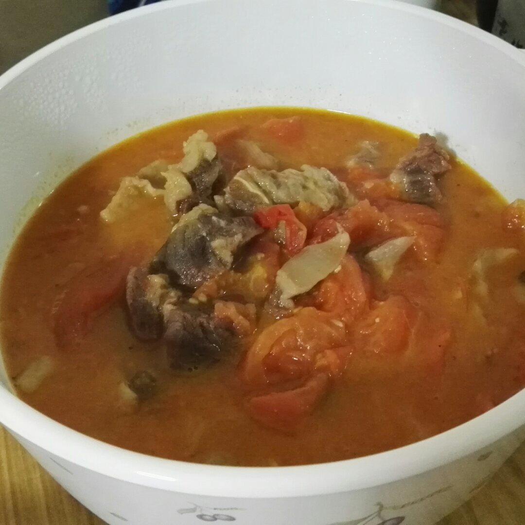 西红柿牛腩