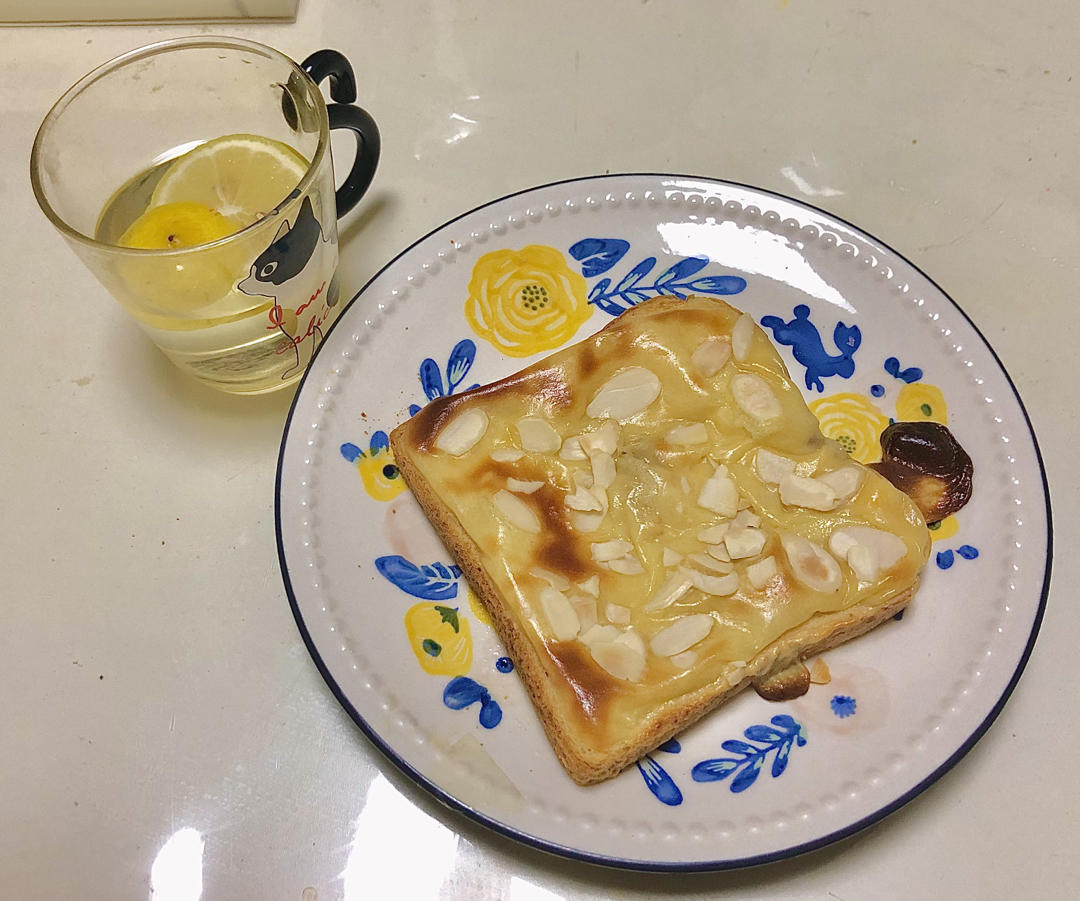 低卡熔岩豆乳吐司【轻卡小食】——附【豆乳抹酱】