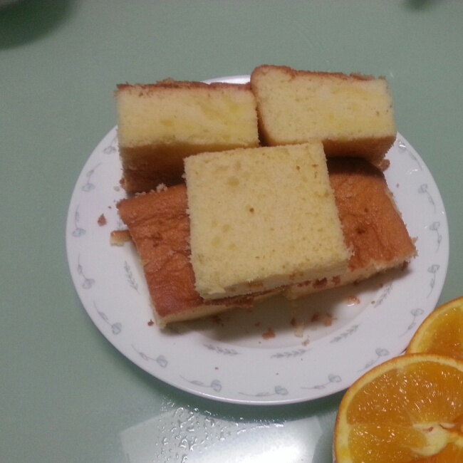 超简单完美戚风蛋糕（6寸2蛋）附打发、翻拌、脱模视频