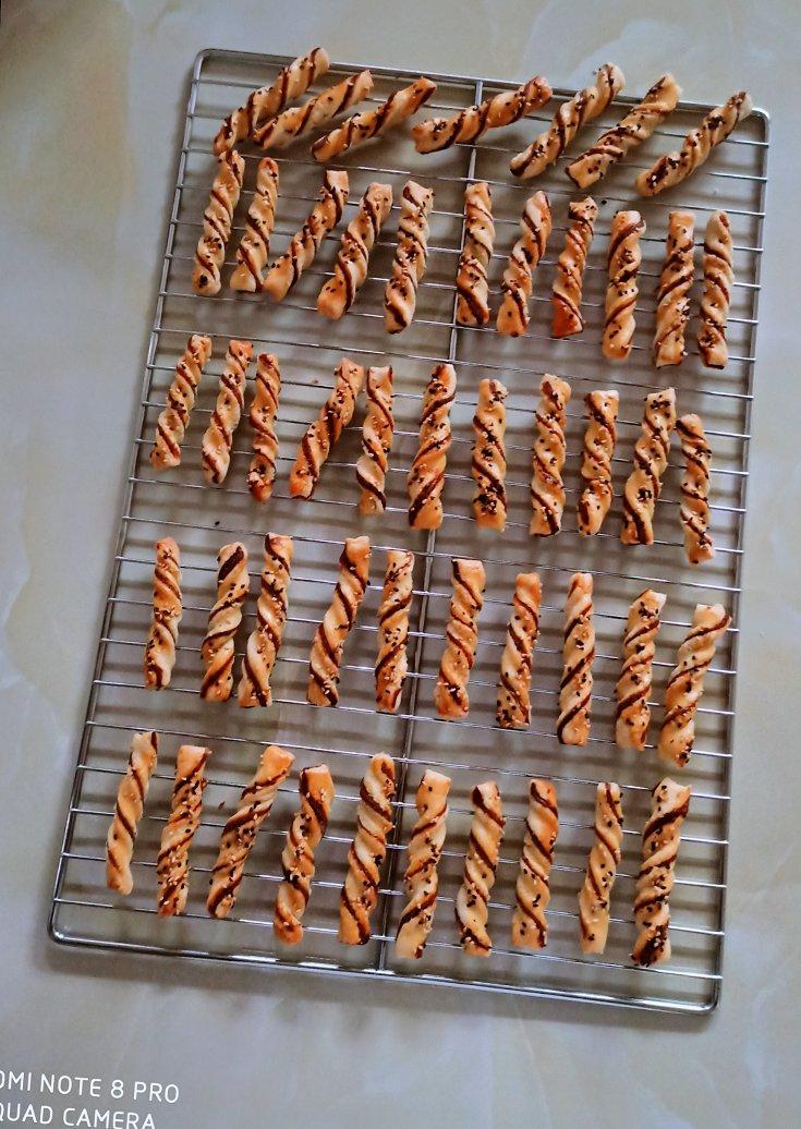豆沙扭扭酥
