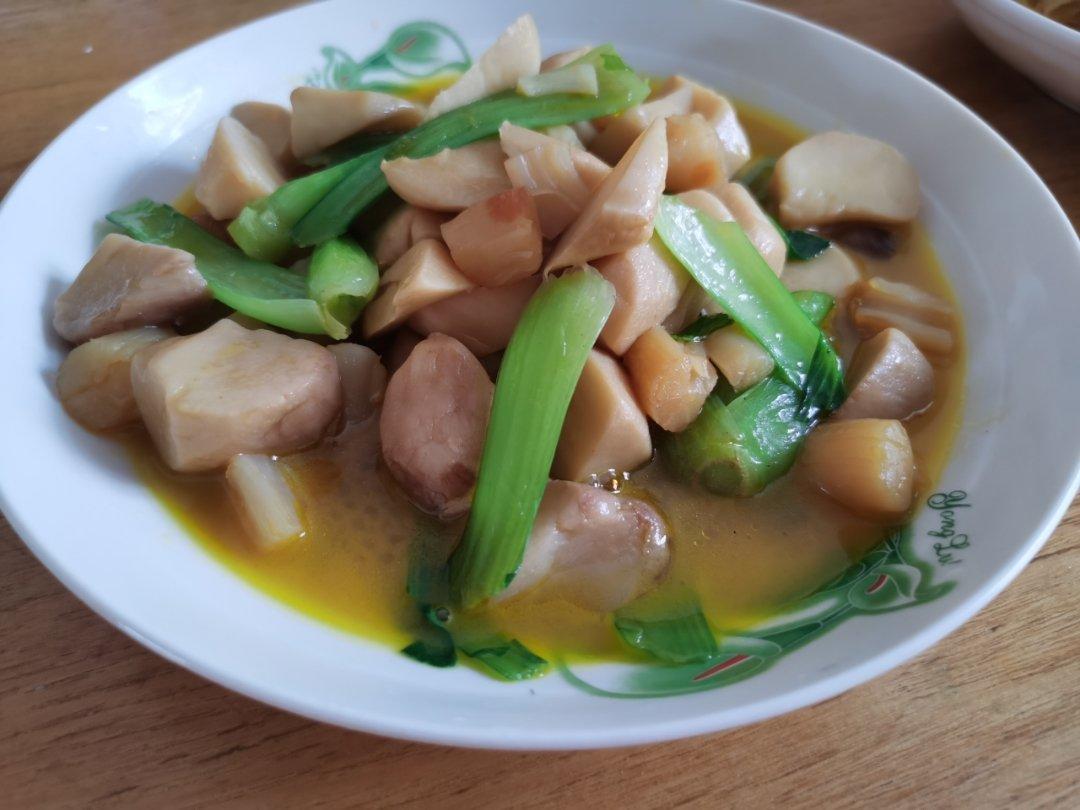 瑶柱炒杏鲍菇西芹