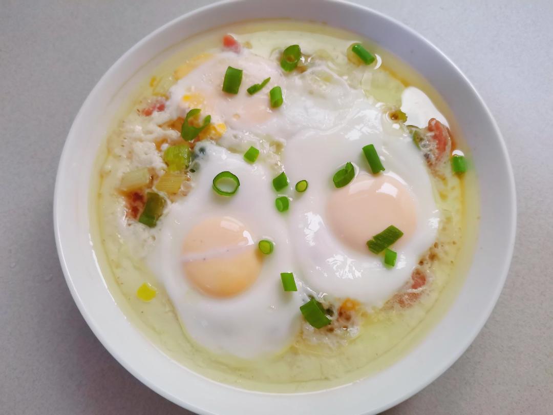 培根蒸蛋