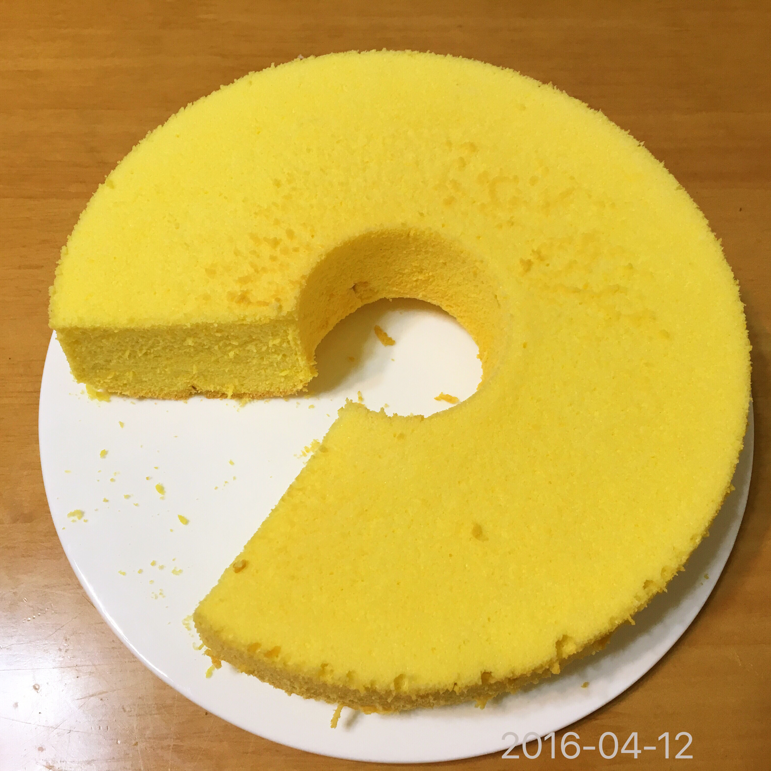 低脂无油椰香戚风