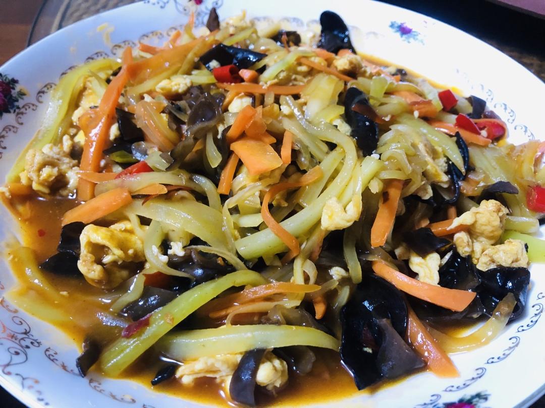 超级下饭的鱼香炒鸡蛋