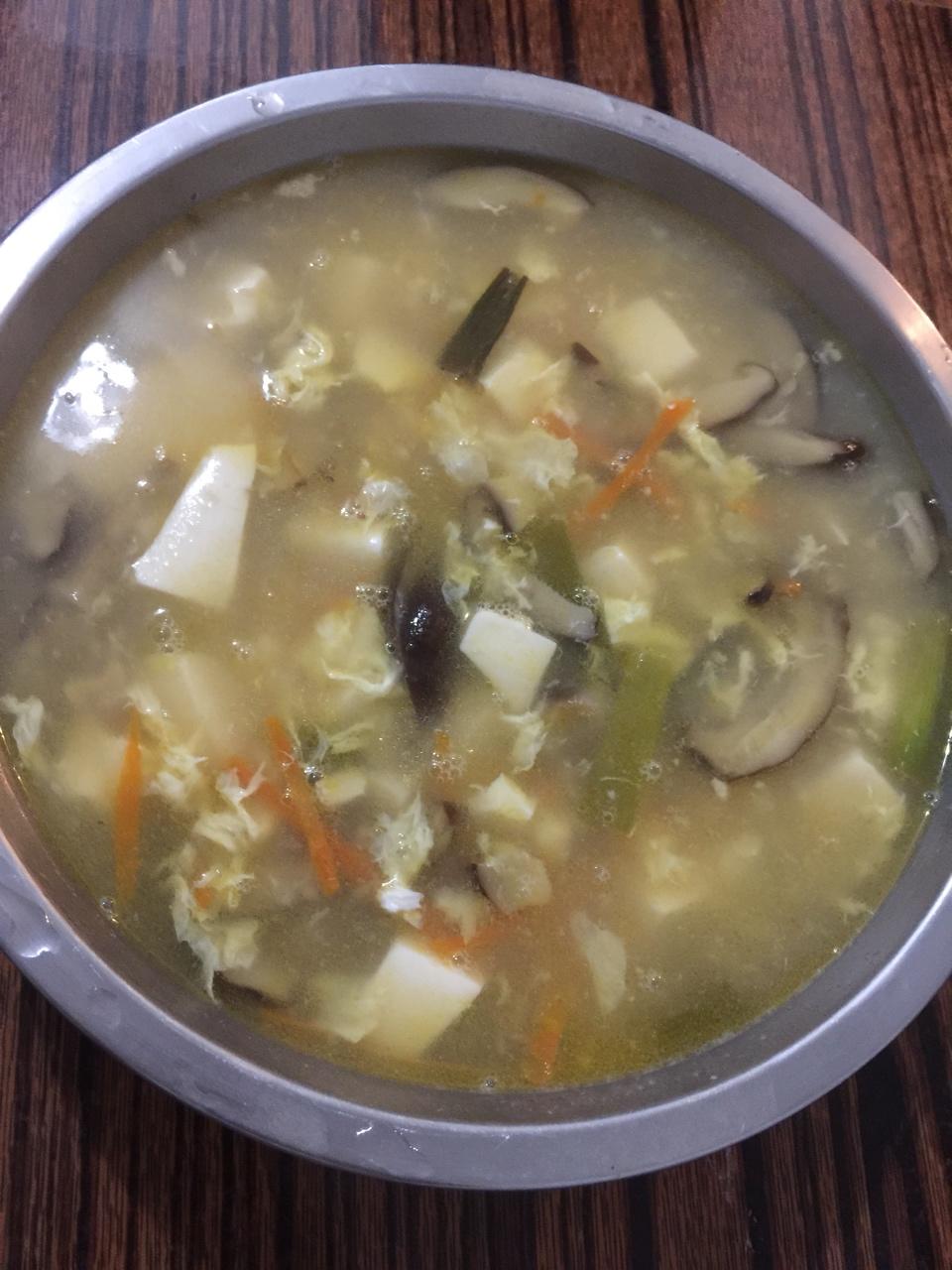 酸辣豆腐汤