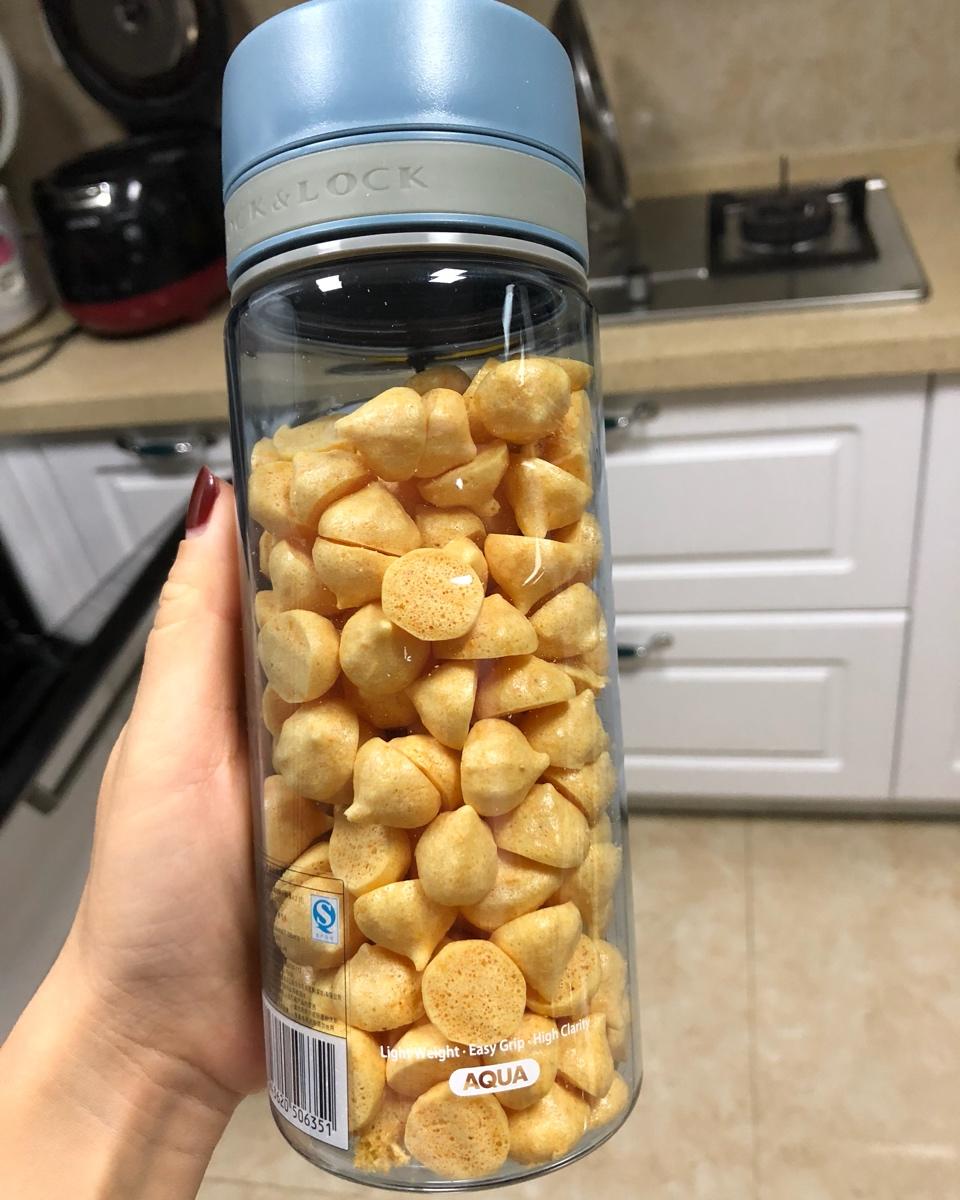 胡萝卜蛋黄溶豆
