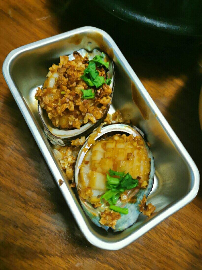 金猫咪食堂-烤箱烤鲍鱼
