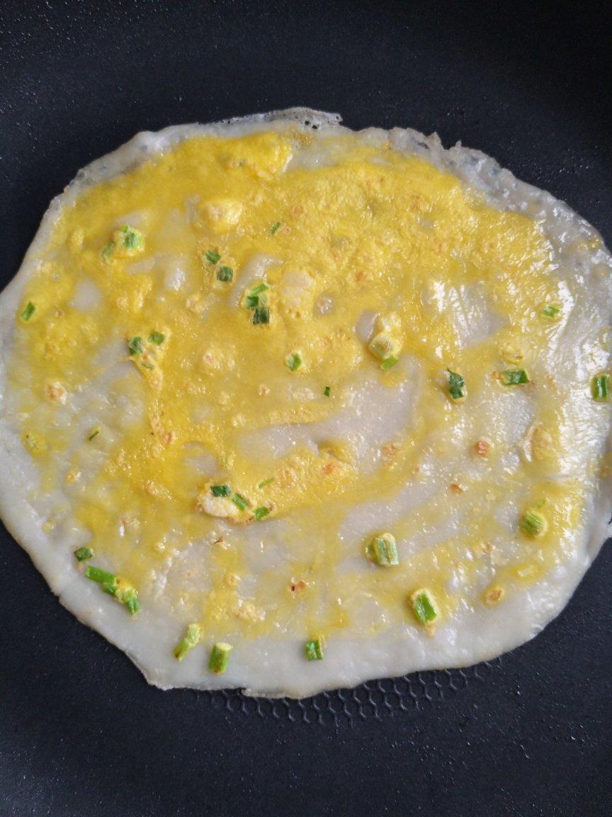 早餐鸡蛋饼 学生早餐必备 快手又营养 附细节视频详解