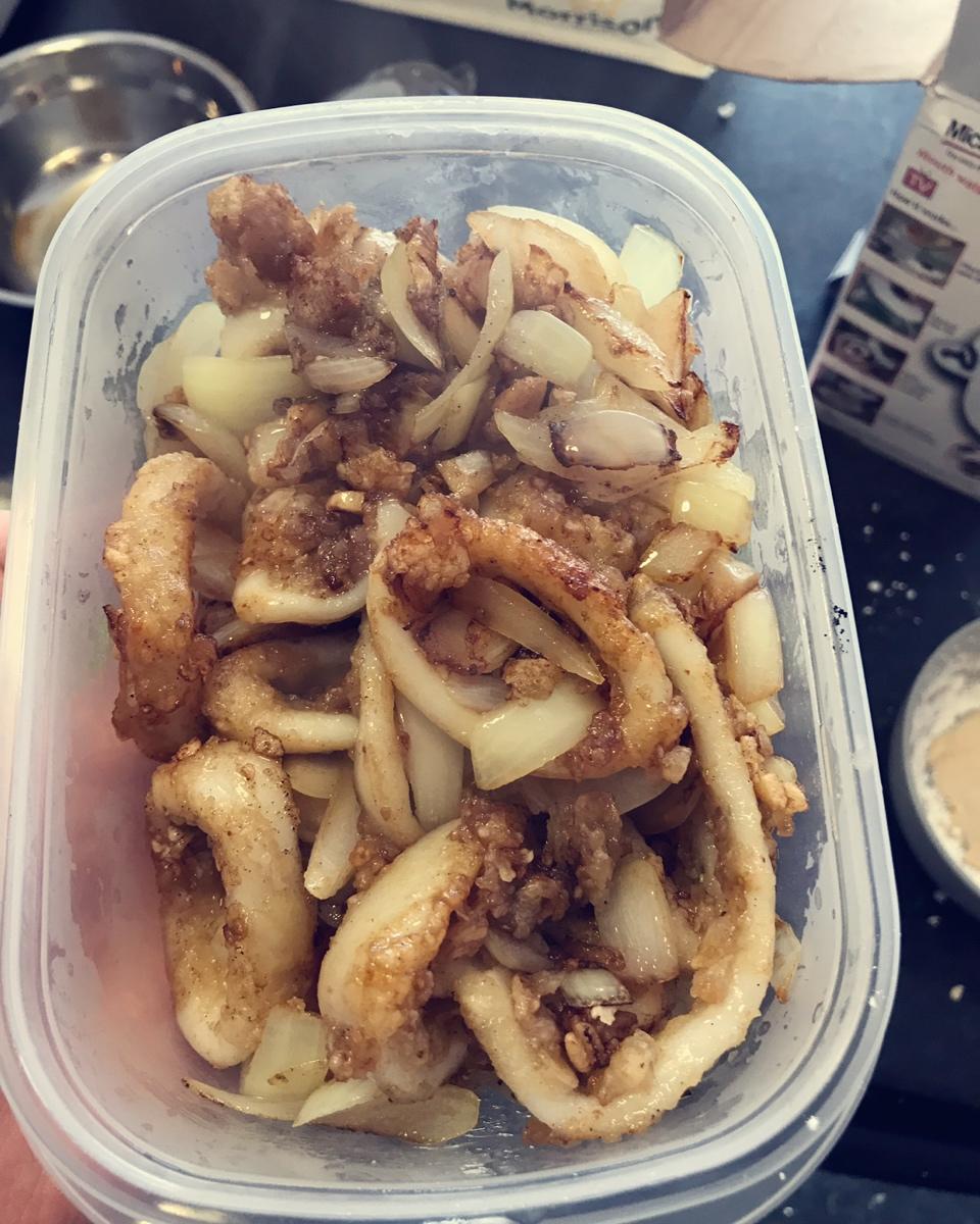 椒盐鱿鱼圈