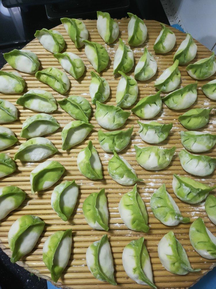 翡翠白玉饺子、白菜（百财）水饺、钱袋💰水饺、