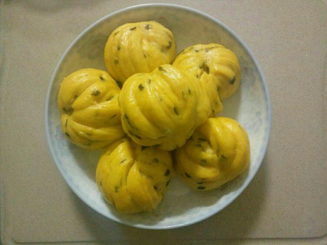 胡萝卜汁花卷馒头