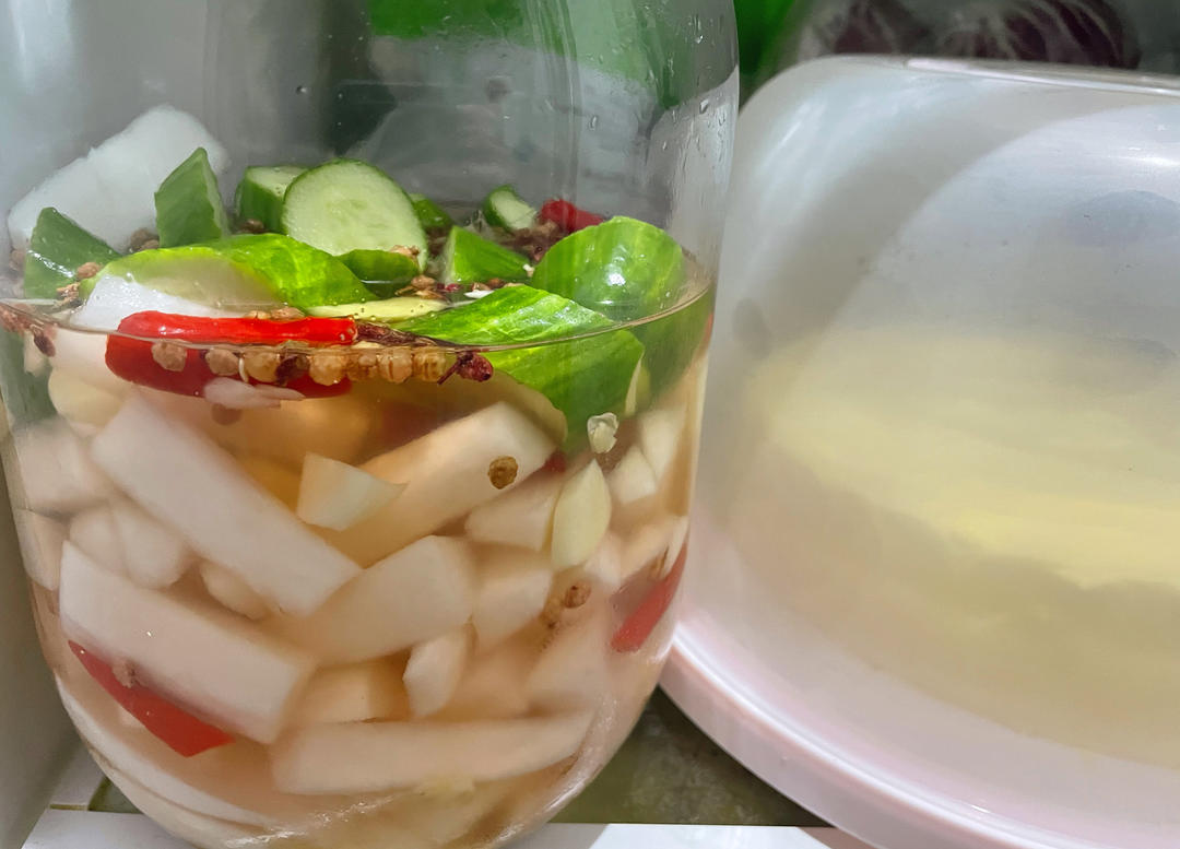 cathy0727做的四川泡菜(洗澡泡菜)