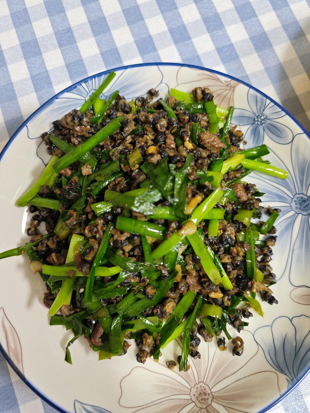 爆炒香辣田螺肉