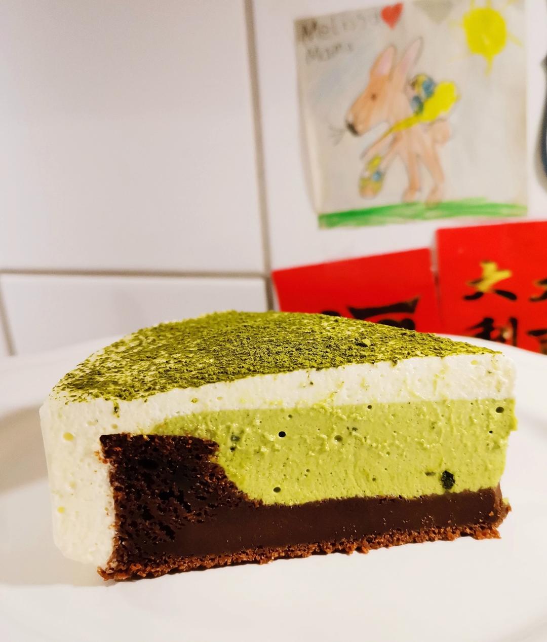抹茶凝酪蛋糕