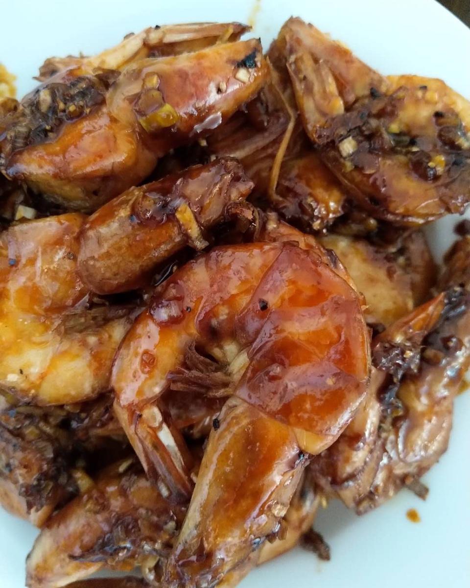 黑胡椒大虾