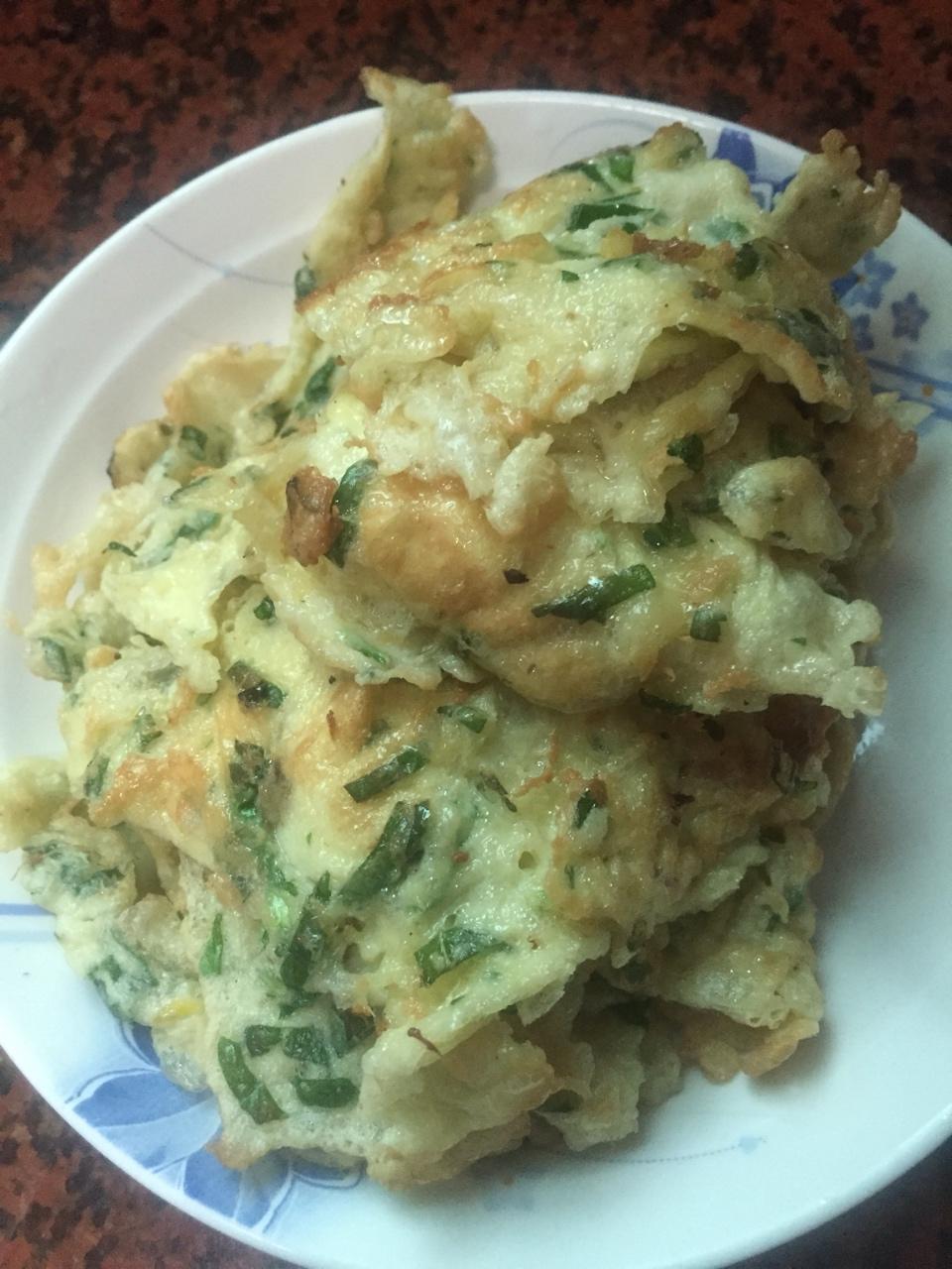 葱花鸡蛋饼