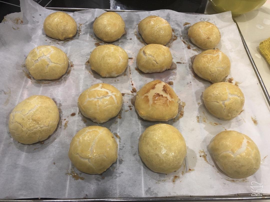 酥掉渣的绿豆饼
