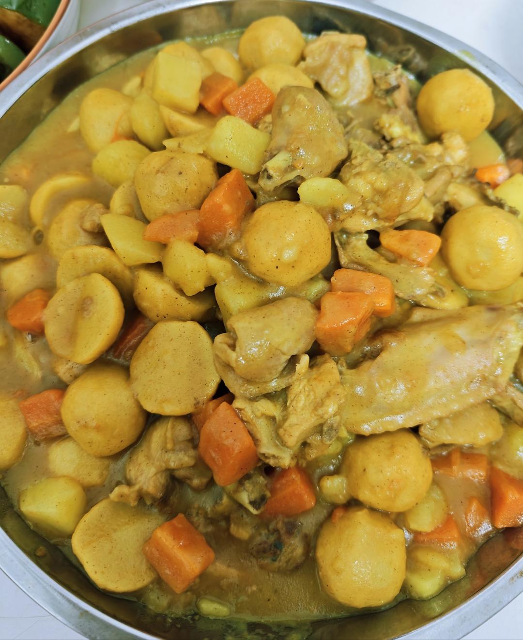 土豆咖喱鸡