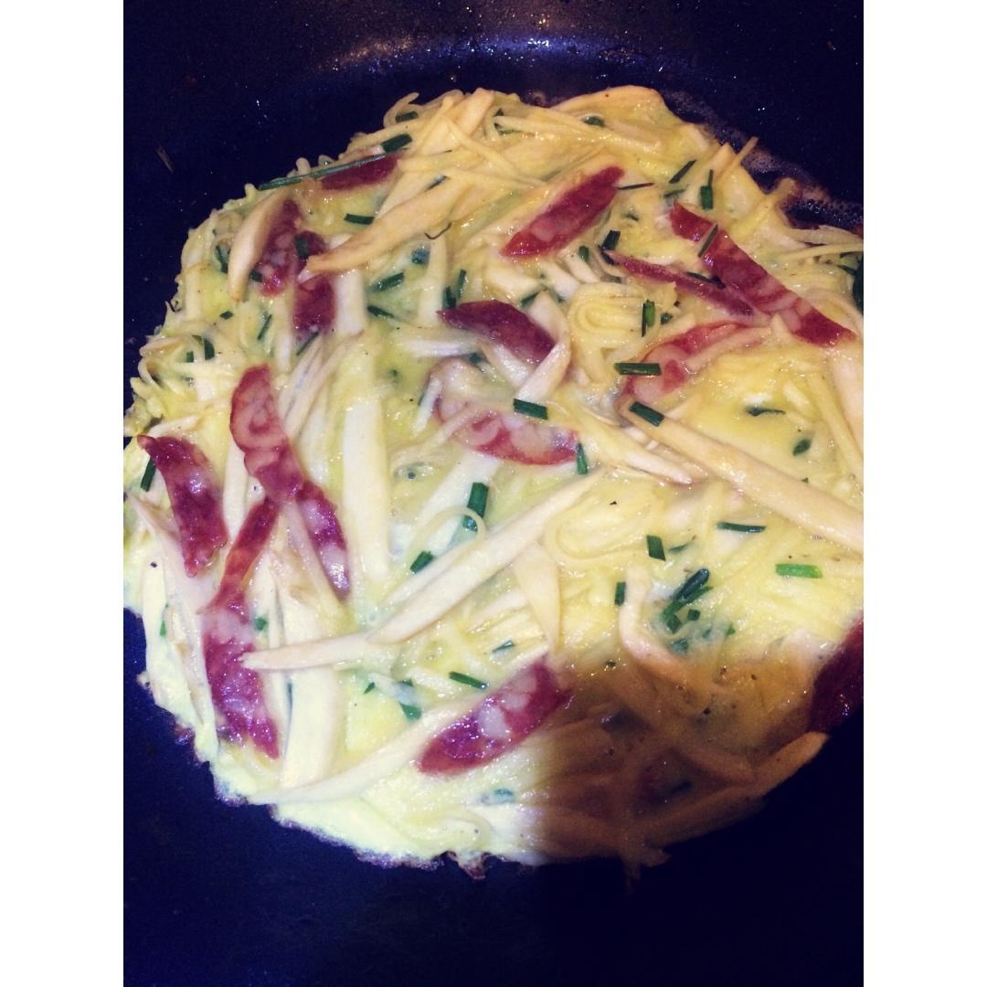 随心所欲土豆丝饼