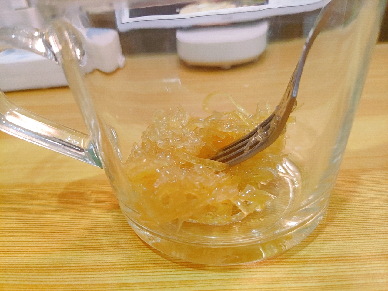 完全不苦的蜂蜜柚子茶