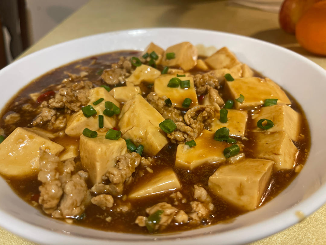 肉末嫩豆腐｜嫩滑口感爽口！这道快手菜超级下饭！！（减脂少油版）