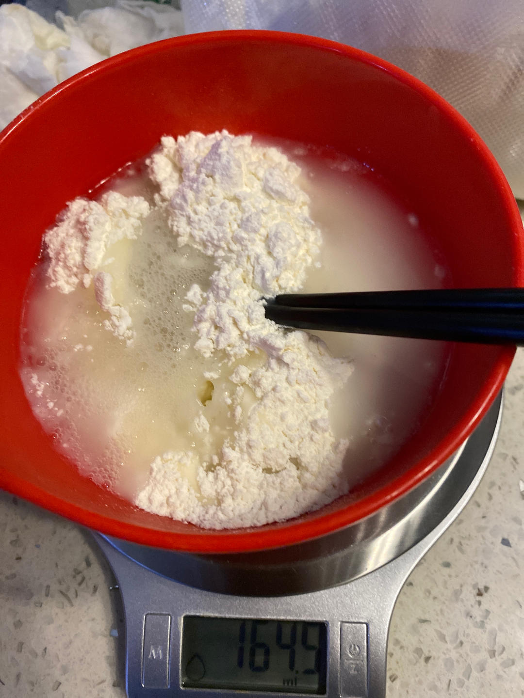 纯奶手撕吐司的做法 步骤1