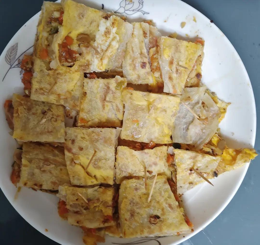 小朋友早餐100天不重样！今日食谱：懒人酱香饼