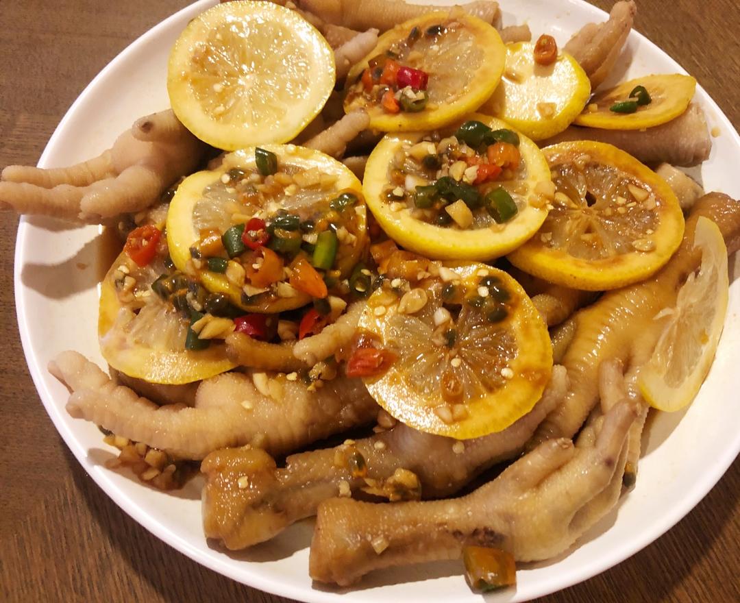 超好吃的🍋酸辣凤爪