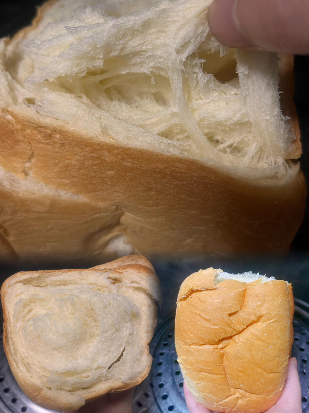 液种法鲜奶提子吐司，用面包机做的太好吃了！