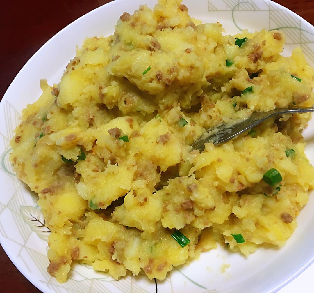 【健身厨男】喷香可口土豆泥