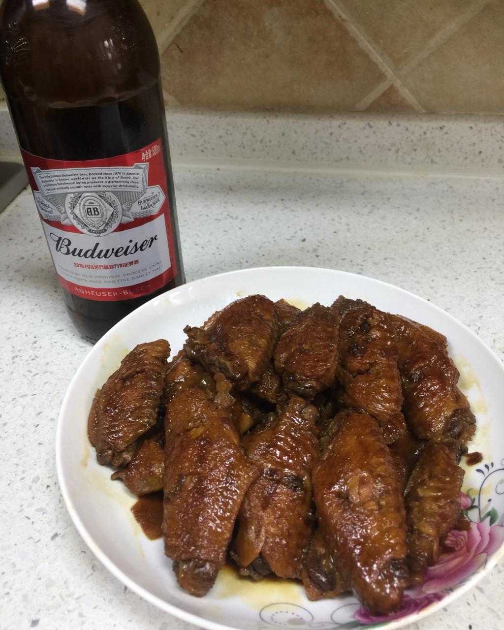 啤酒鸡翅,比可乐鸡翅更美味