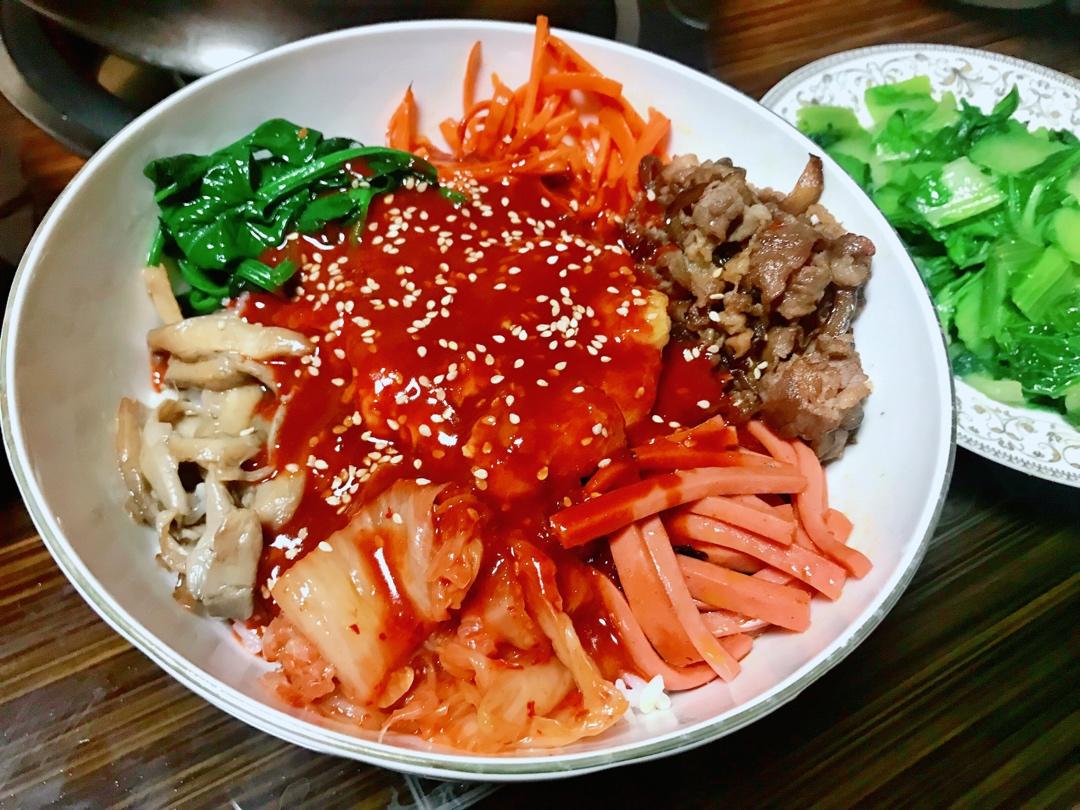 无敌好吃的韩式拌饭