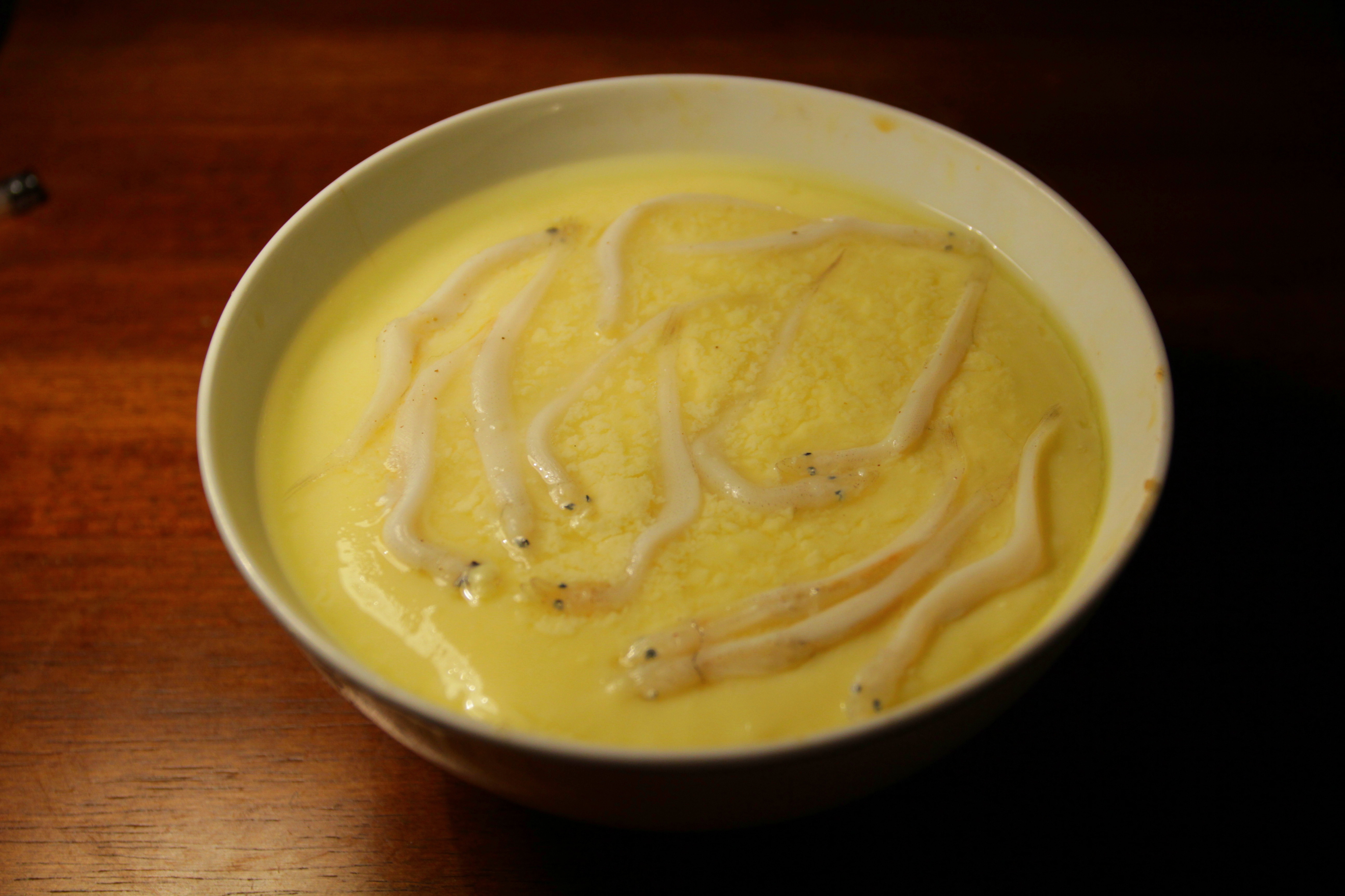 癫痫小神经做的银鱼蒸蛋