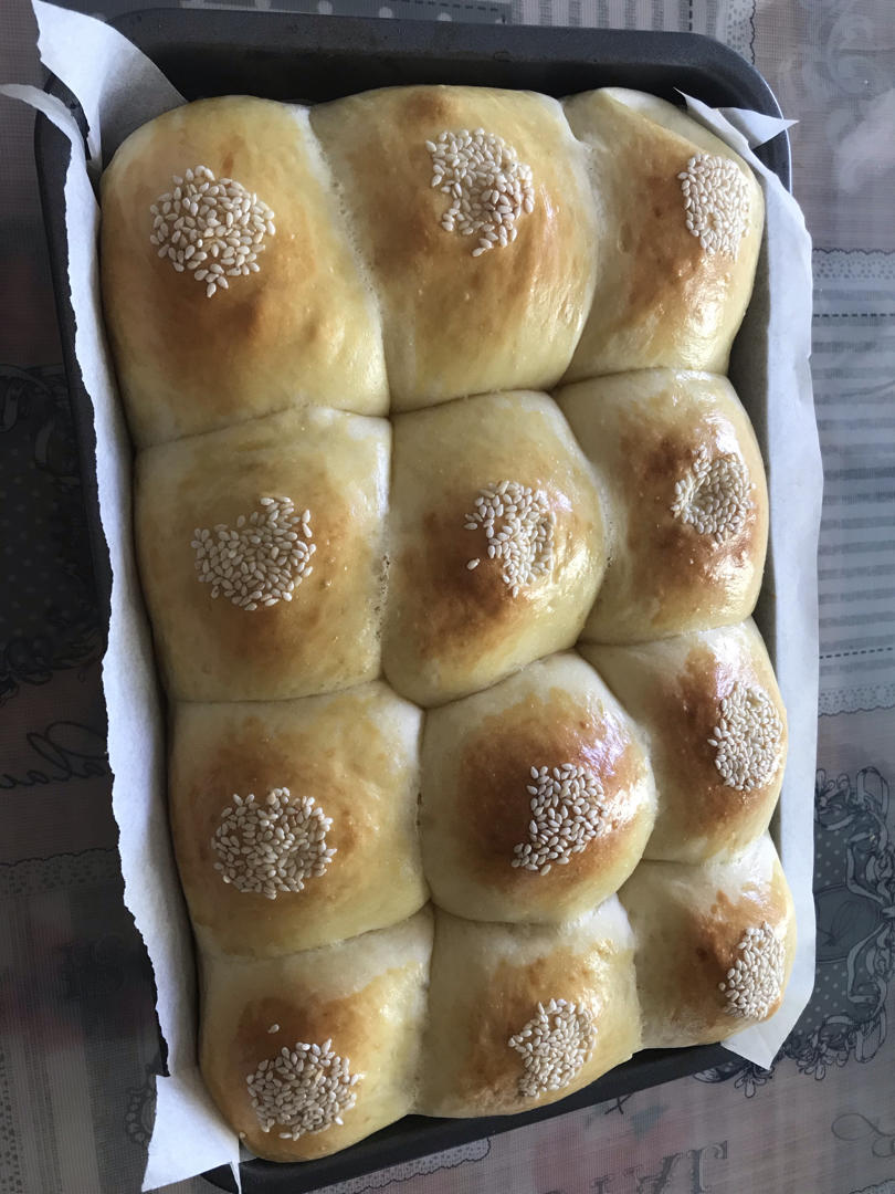 鲜奶红豆包