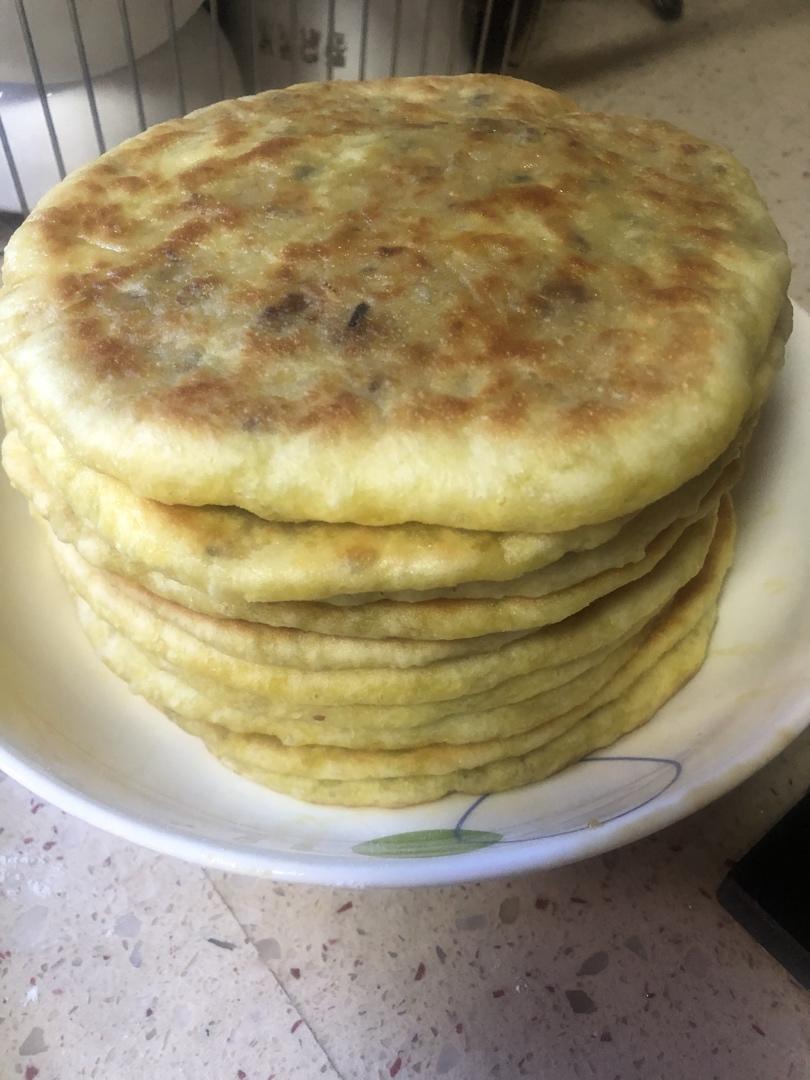 简单又好吃的咸菜饼